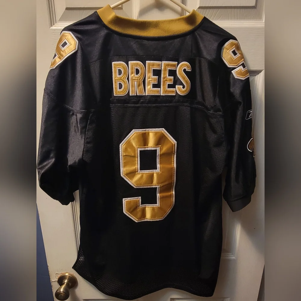 Drew Brees New Orlean Saints Reebok Superbowl 45 Jersey - Picture 8 of 11